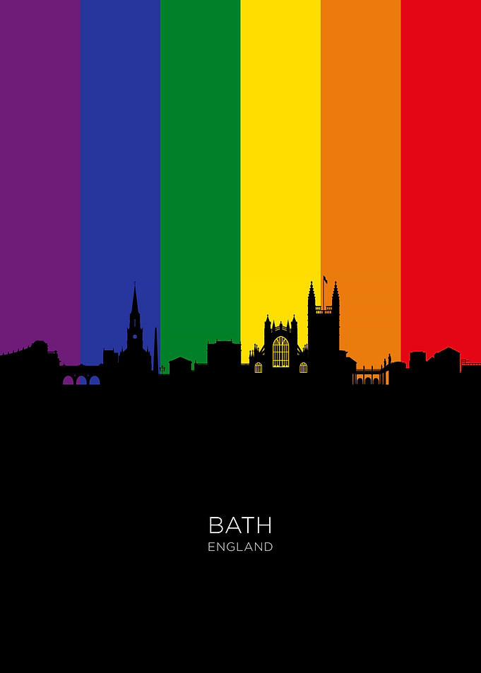 Bath England Skyline