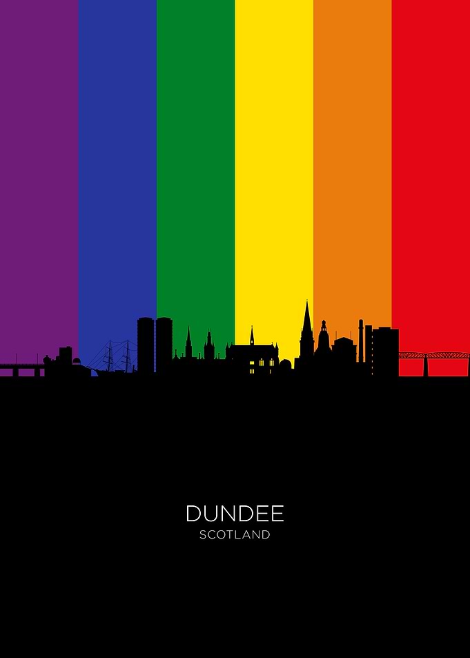 Dundee Scotland Skyline