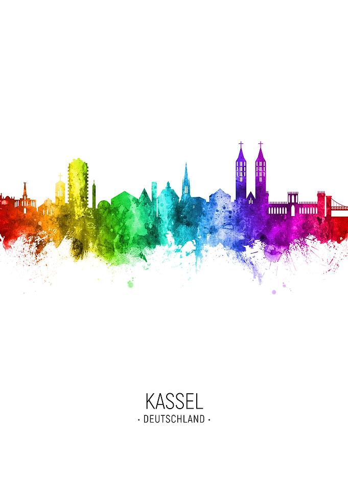 Kassel Germany Skyline