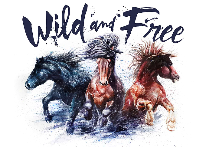 Horses Wild and Free
