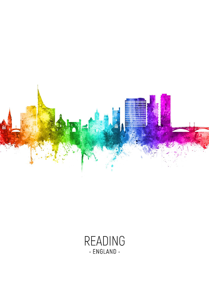Reading England Skyline