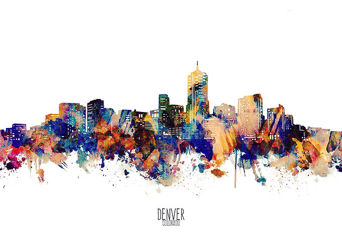 denver watercolor 2