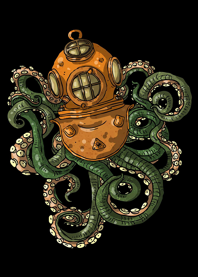 tentacle skull