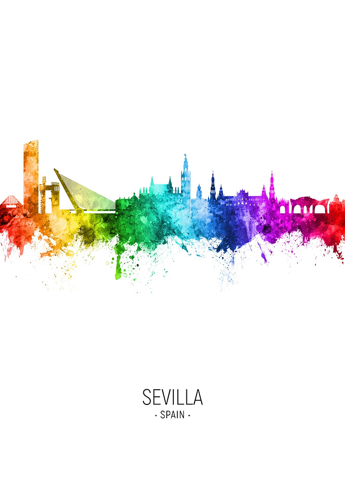 Sevilla Spain Skyline