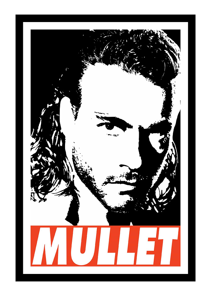 Van Damme Mullet