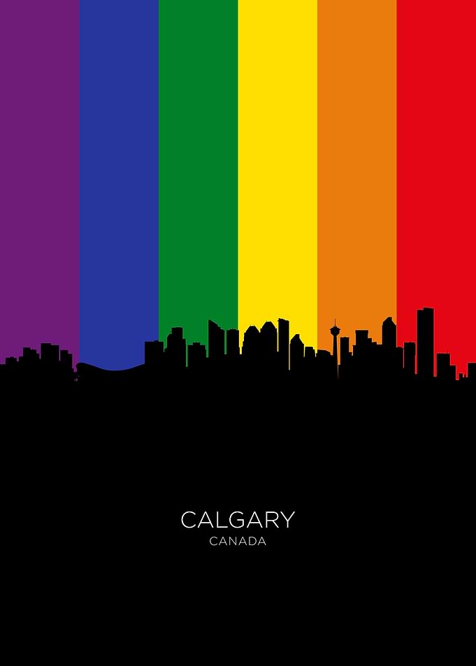 Calgary Canada Skyline