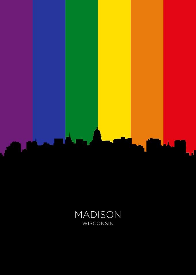 Madison Wisconsin Skyline