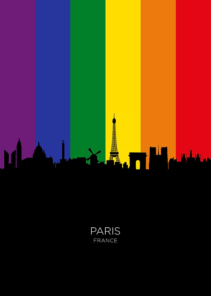 Paris France Skyline