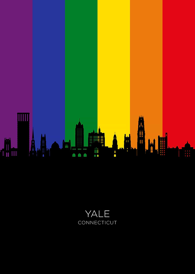 Yale Connecticut Skyline