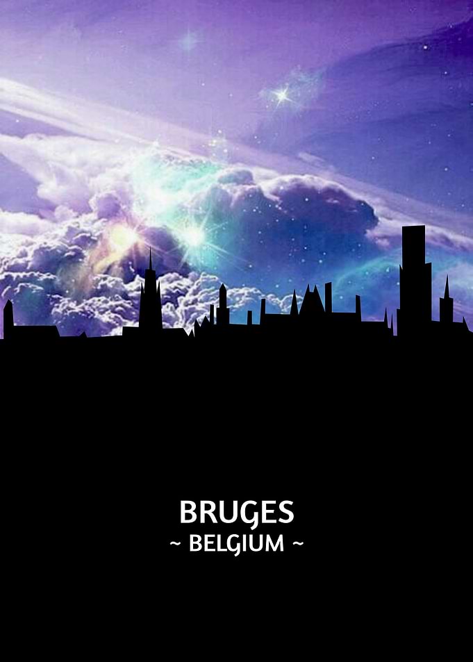 Bruges Belgium Skyline