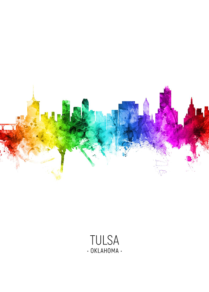 Tulsa Oklahoma Skyline