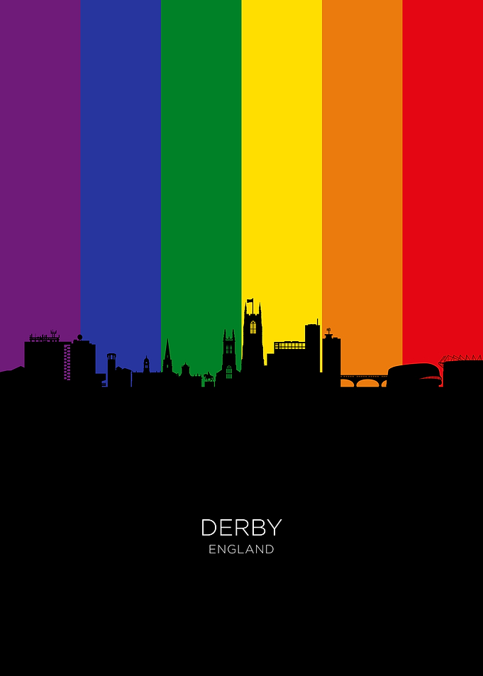 Derby England Skyline