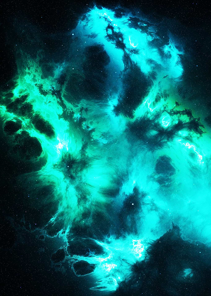 Multicolor Nebula 4