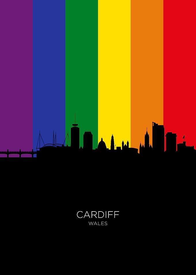 Cardiff Wales Skyline