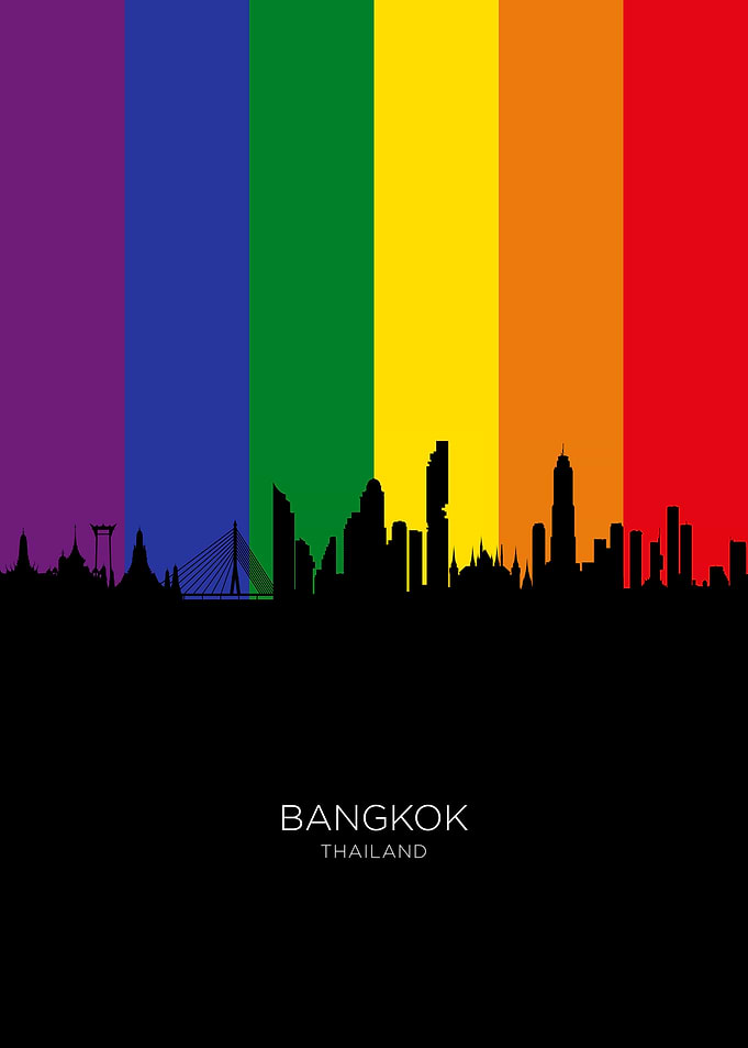Bangkok Thailand Skyline