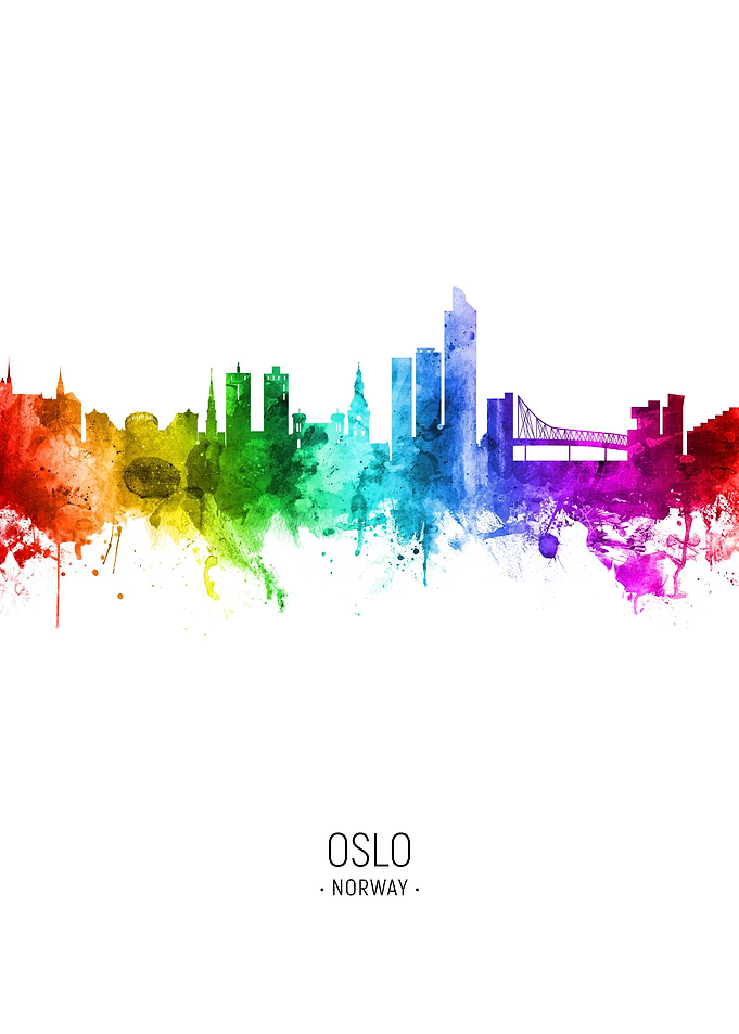 Oslo Norway Skyline