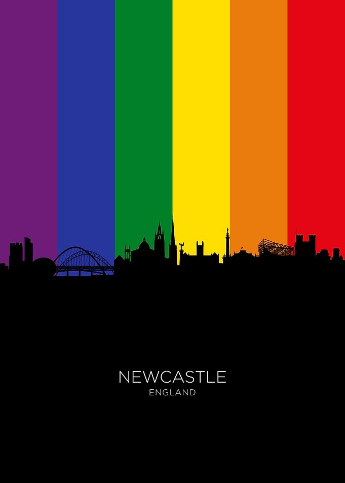 Newcastle England Skyline