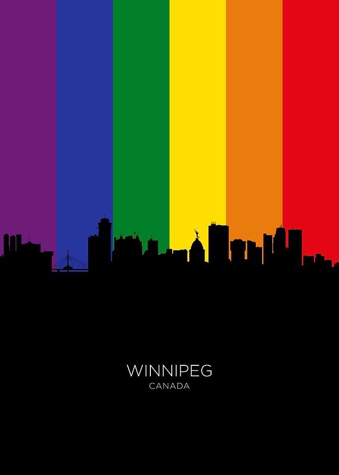 Winnipeg Canada Skyline