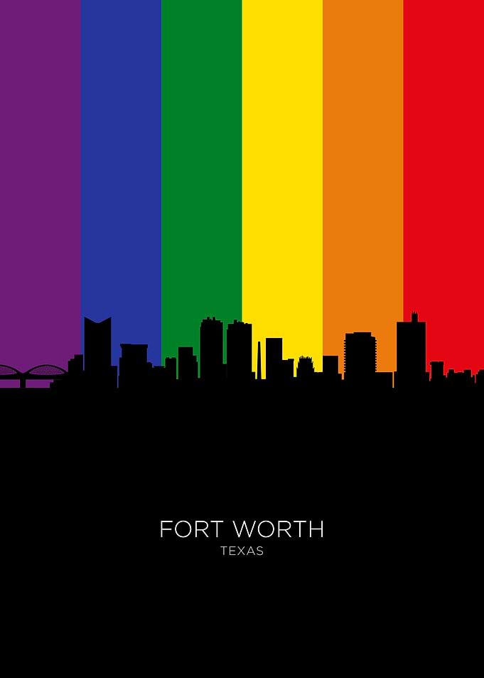 Fort Worth Texas Skyline