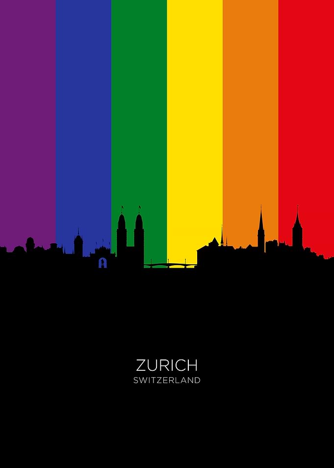 Zurich Switzerland Skyline