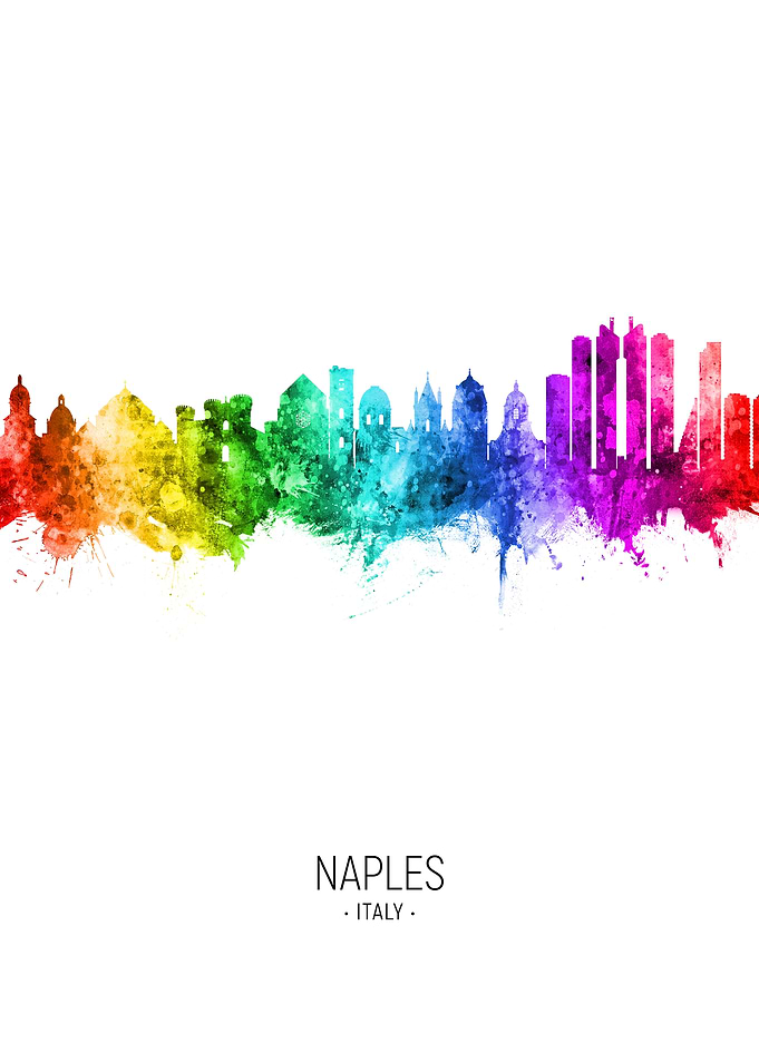 Naples Italy Skyline