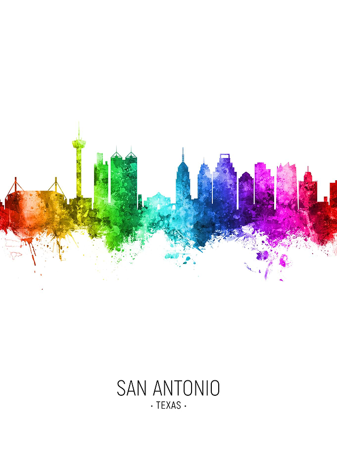 San Antonio Texas Skyline