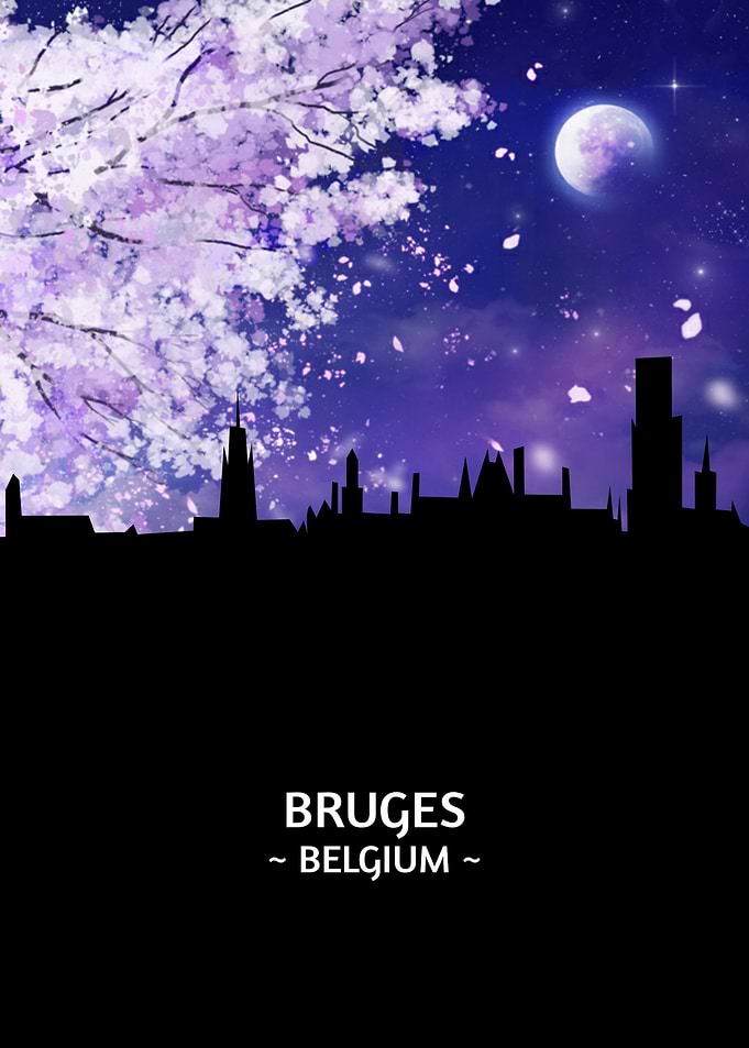Bruges Belgium Skyline