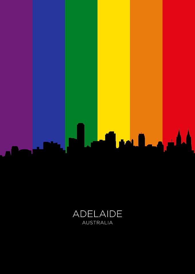 Adelaide Australia Skyline