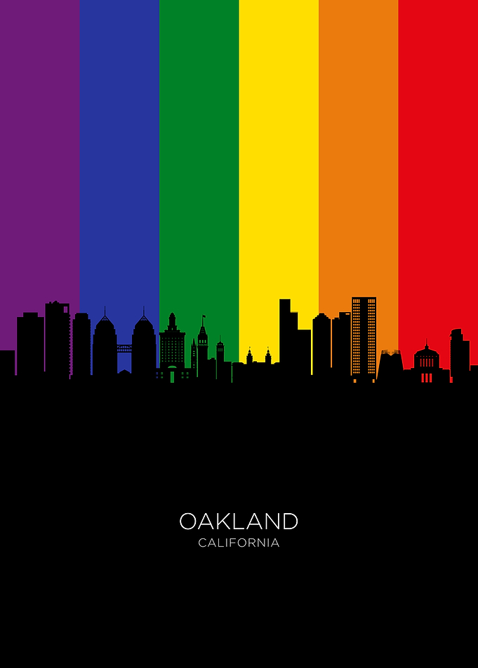 Oakland California Skyline