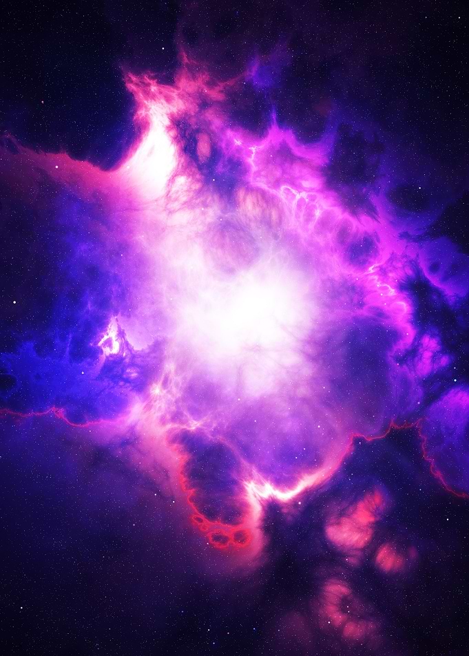 Red Purple Nebula