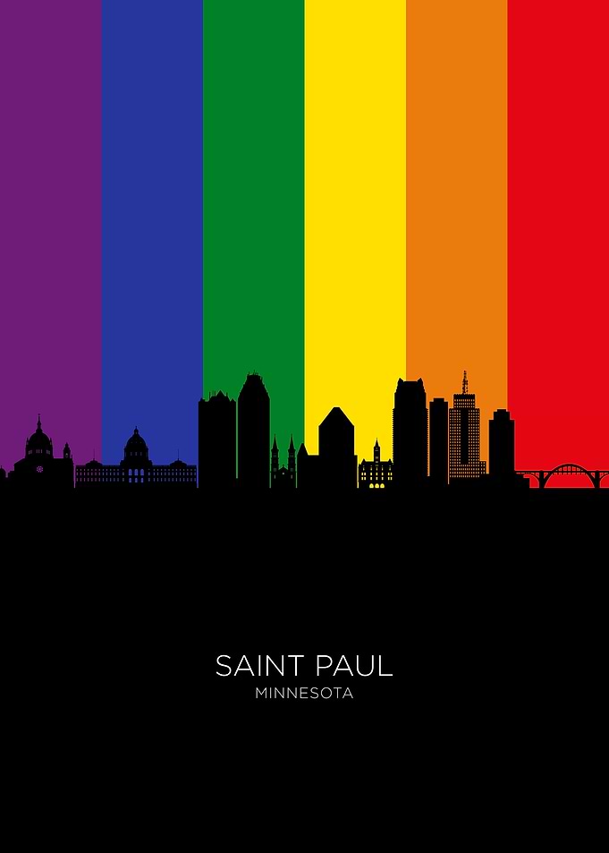 Saint Paul Skyline