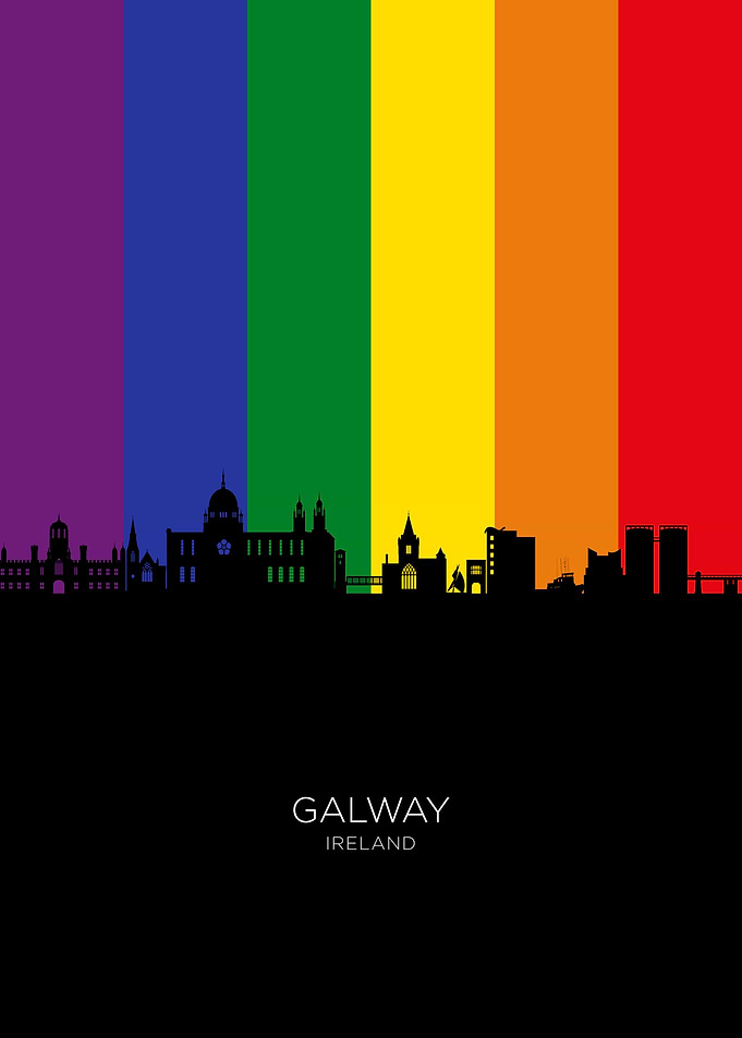 Galway Ireland Skyline