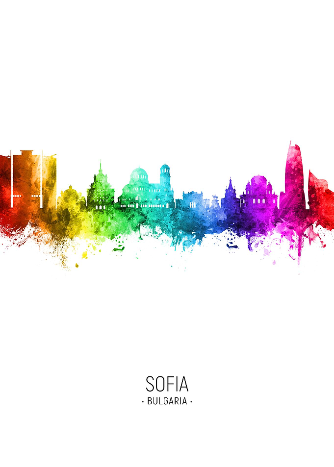 Sofia Bulgaria Skyline