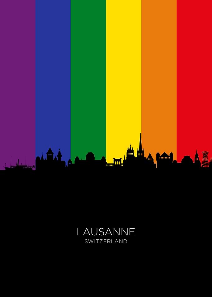 Lausanne Skyline