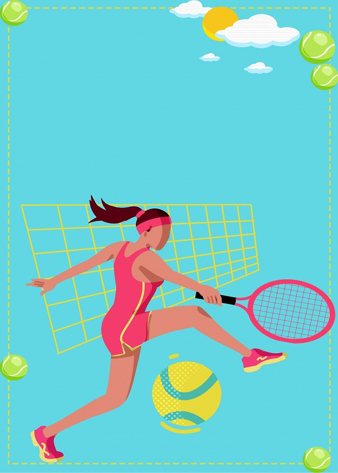 Tennis player Girl Women