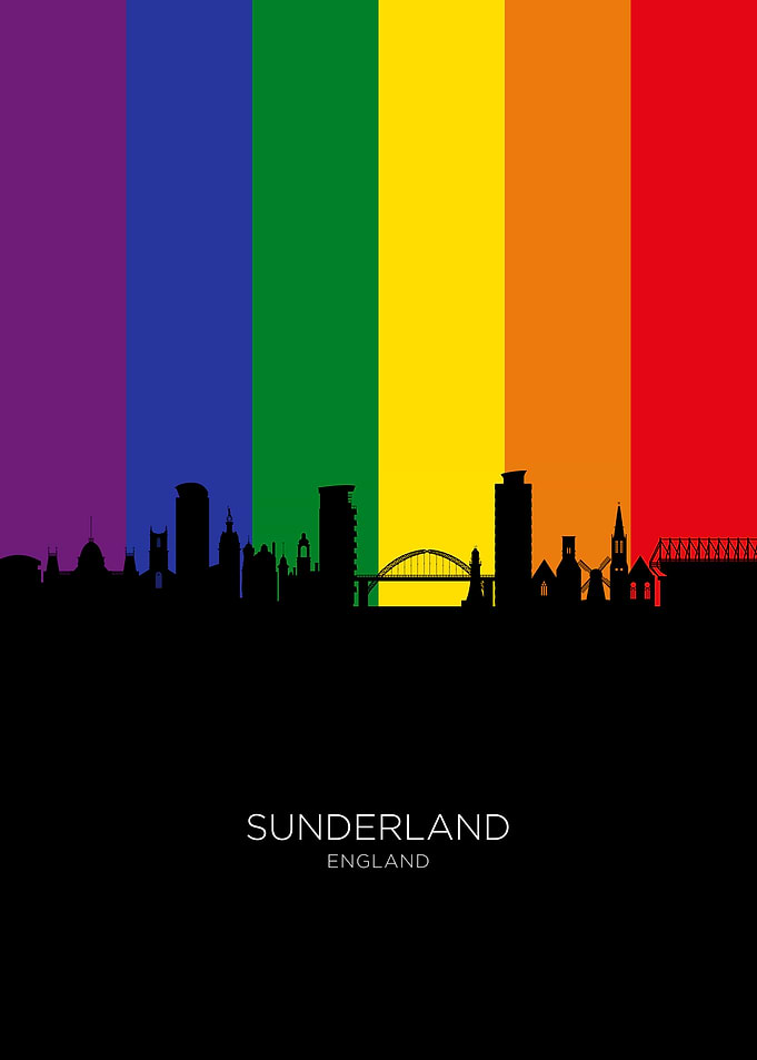 Sunderland England Skyline
