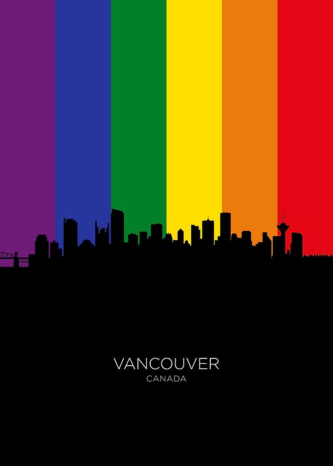 Vancouver Canada Skyline