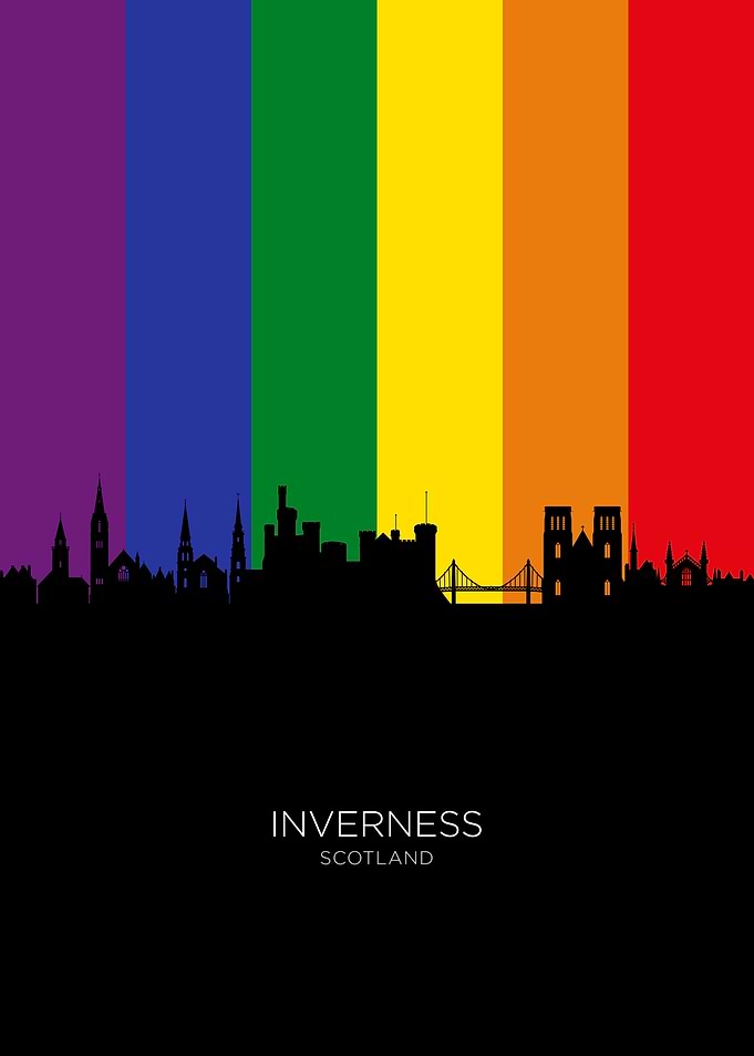 Inverness Scotland Skyline