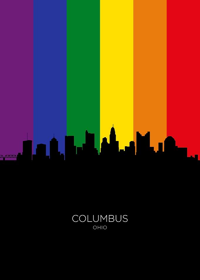Columbus Ohio Skyline