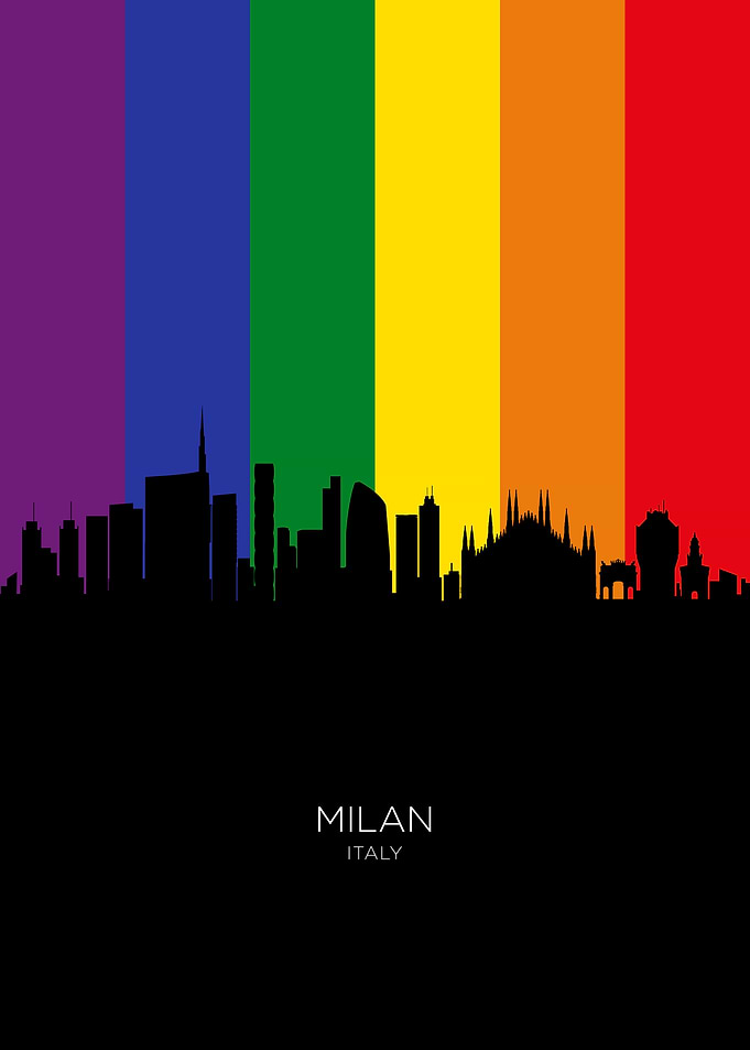 Milan Italy Skyline