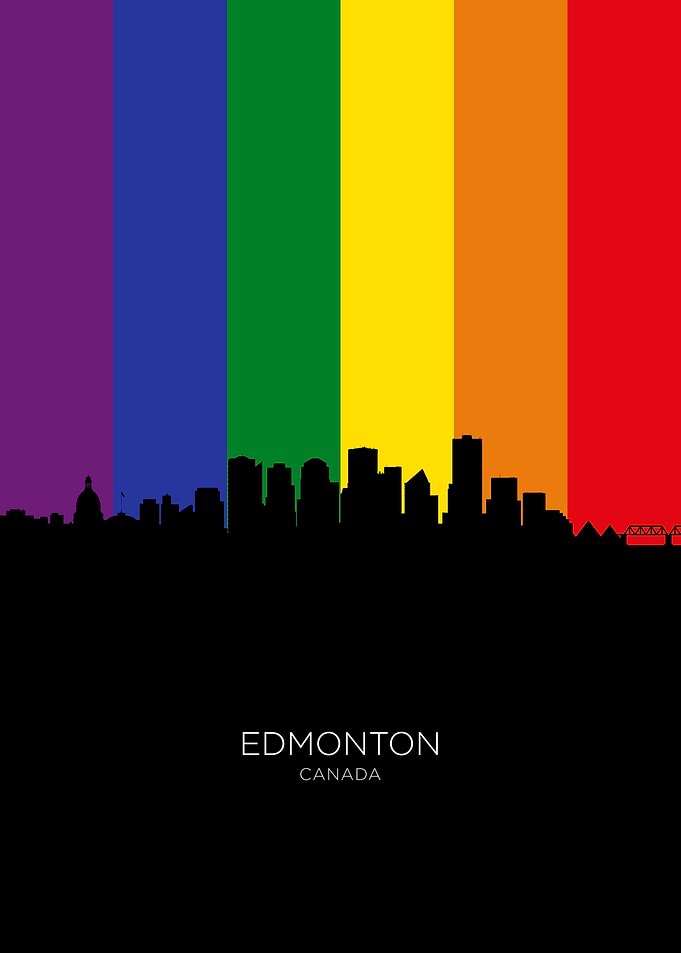 Edmonton Canada Skyline