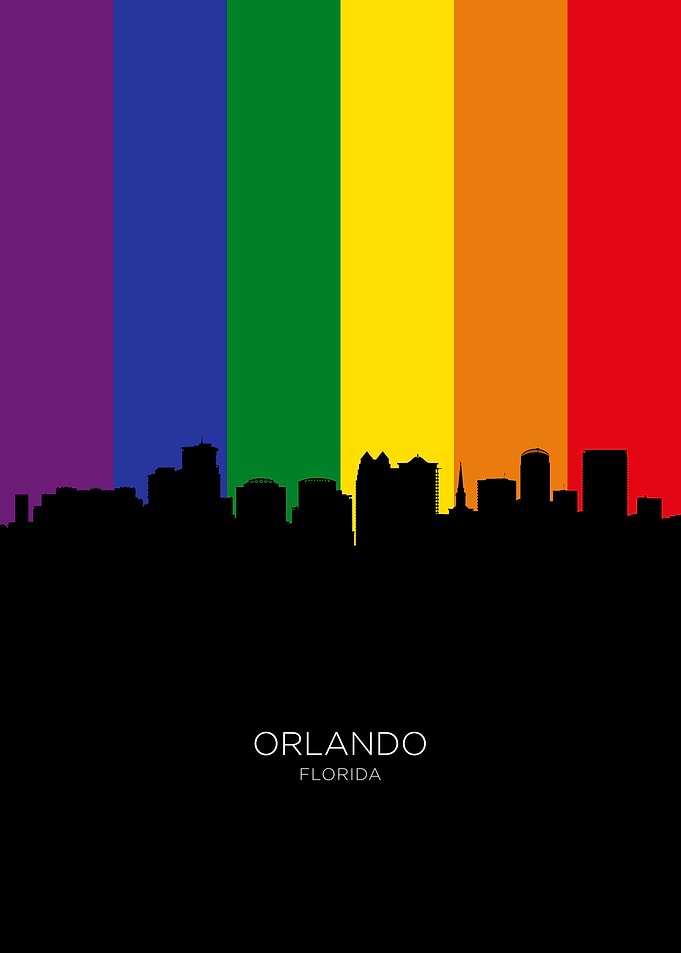 Orlando Florida Skyline