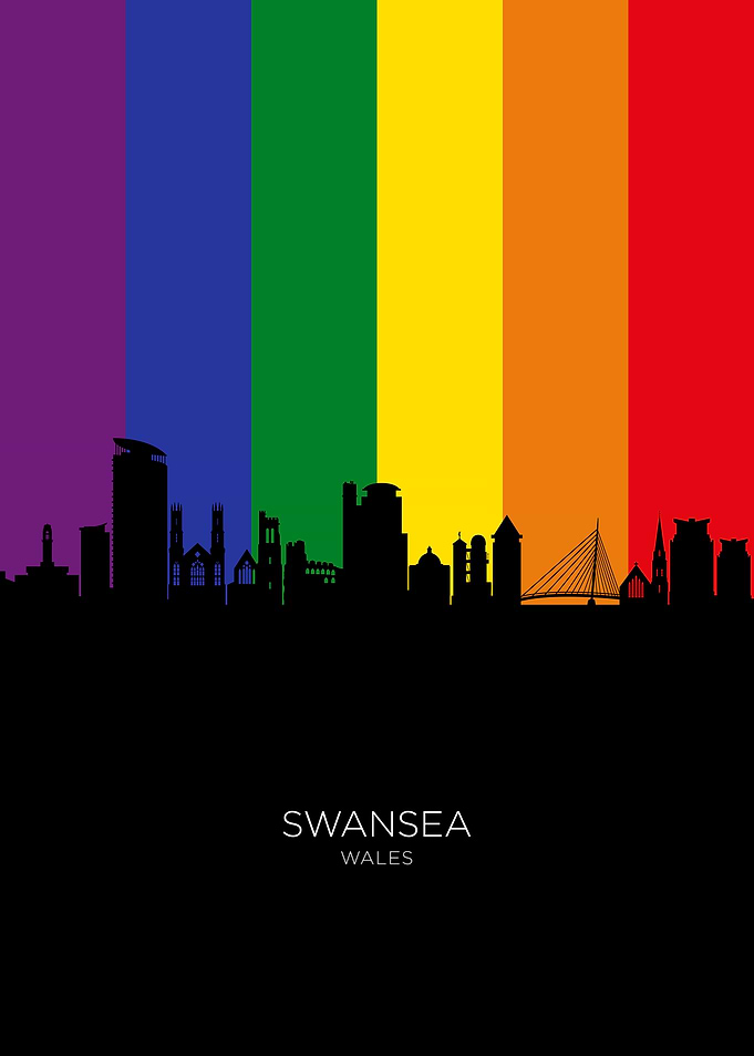 Swansea Wales Skyline