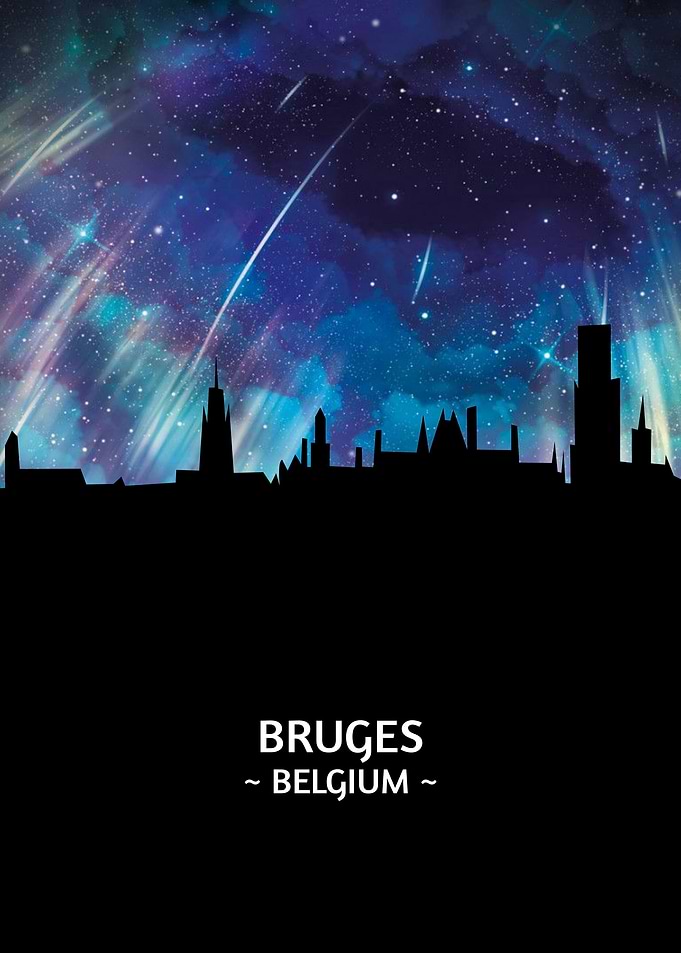 Bruges Belgium Skyline