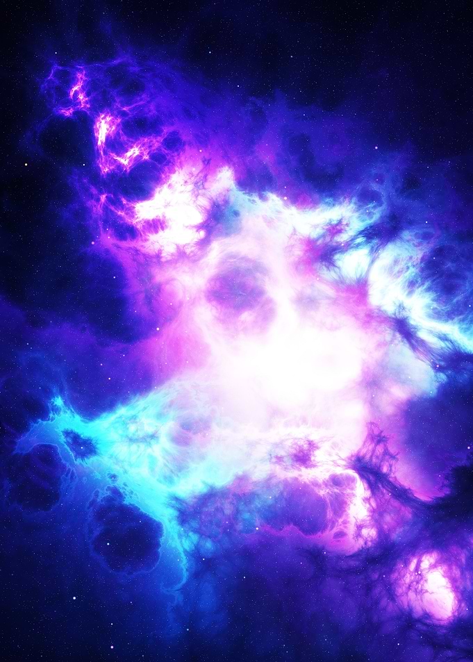 Blue Purple Nebula
