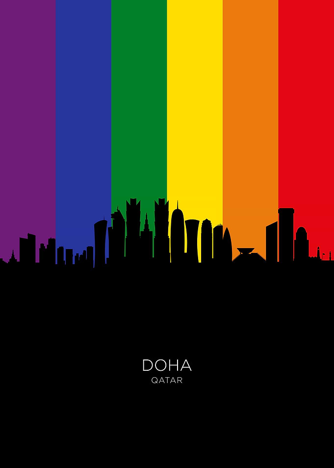 Doha Qatar Skyline