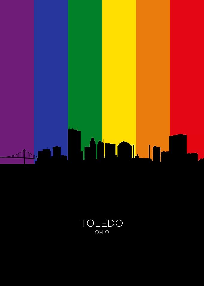 Toledo Ohio Skyline