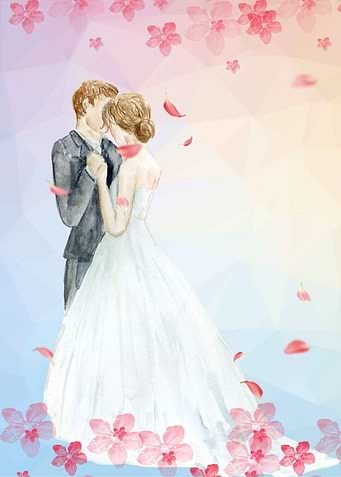 Romantic Wedding Love