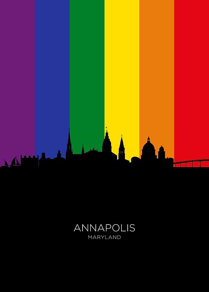 Annapolis Maryland Skyline