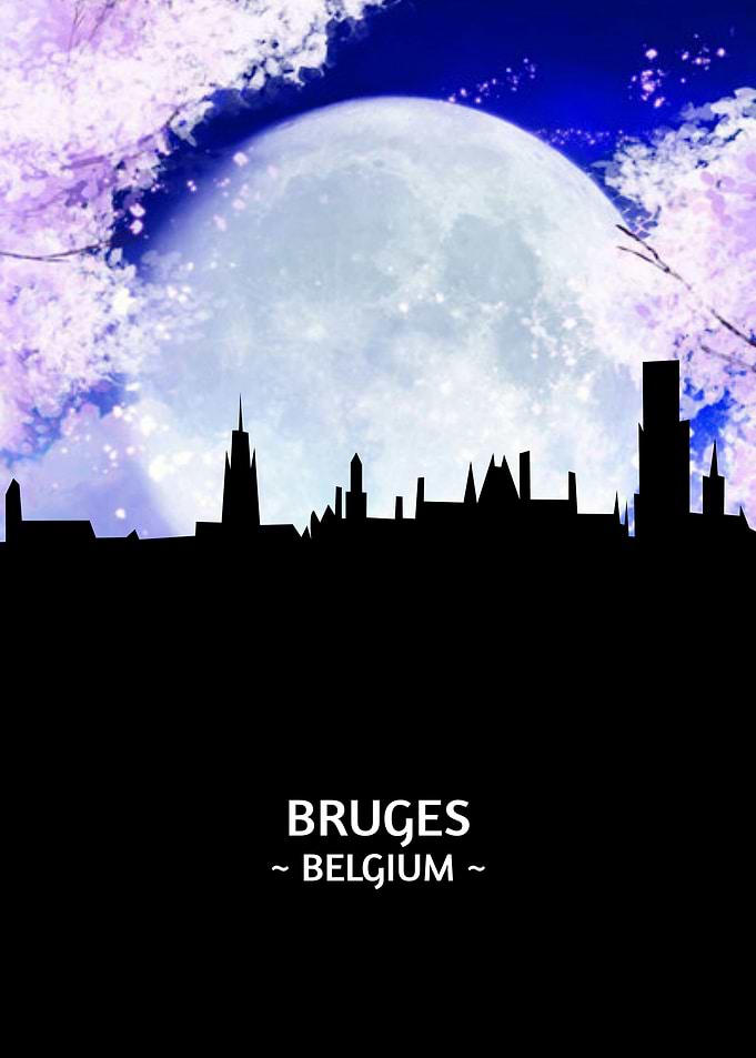 Bruges Belgium Skyline